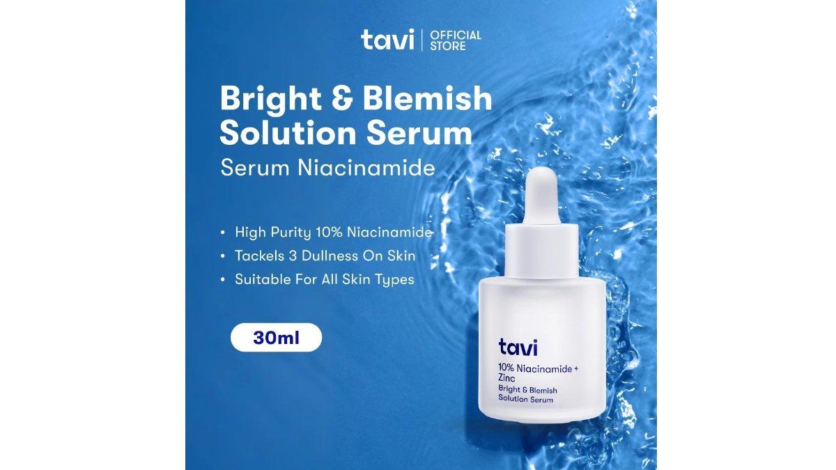 TAVI Niacinamide Zinc Bright and Blemish Solution Serum