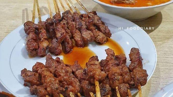 Sate Hadori, sate kambing enak di Bandung untuk makan siang enak.