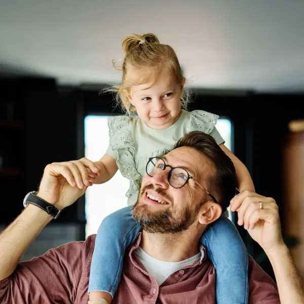 dad who is comfortable talking about not being a perfect parent