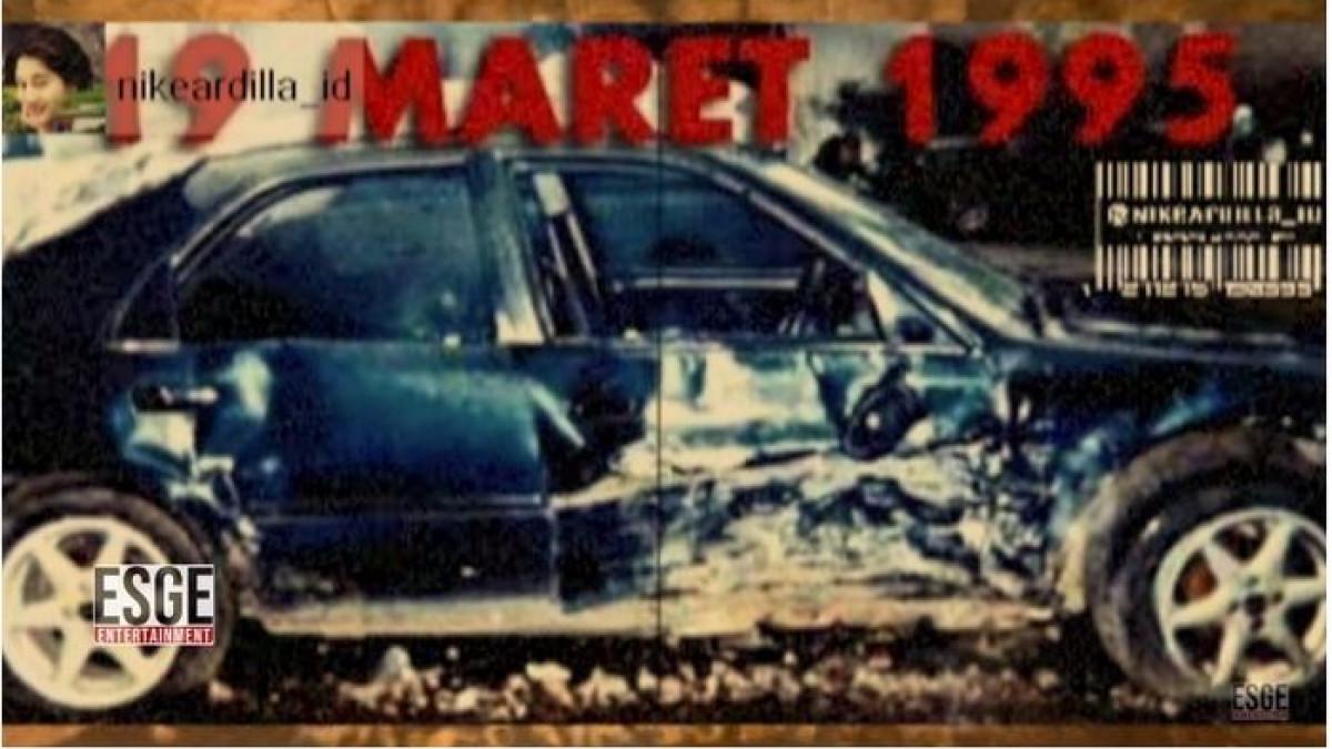 KECELAKAAN NIKE ARDILLA - Potret mobil yang dikendarai Nike Ardilla pada tahun 1995 silam. Mobil itu adalah Honda Civic Genio.