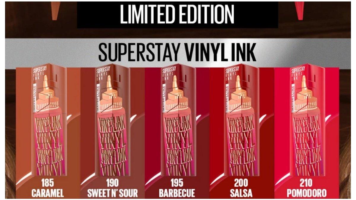 MAYBELLINE Superstay Vinyl Ink Limited Edition Sauce