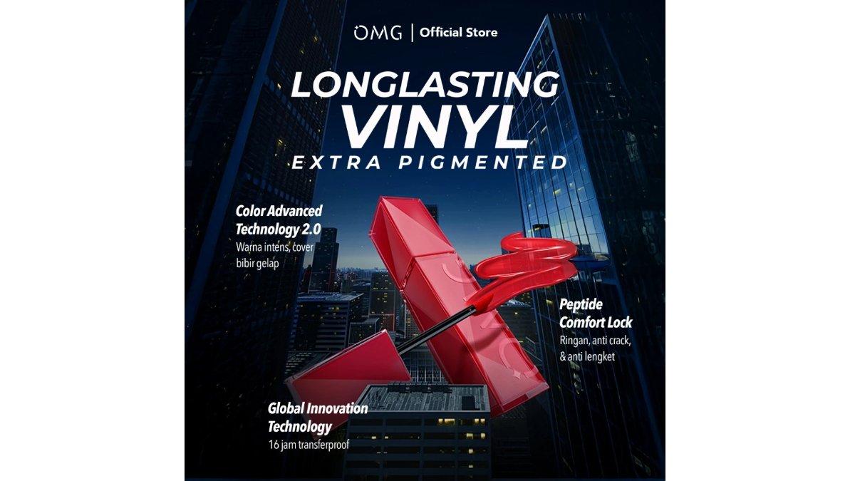 OMG OH MY GLAM Colorlast Lip Vinyl