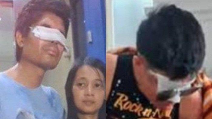 Agus Salim dan istri (kiri), Agus Salim marah Uang Donasinya Diberikan ke Korban NTT, Mendadak Tagih Janji Teh Novi