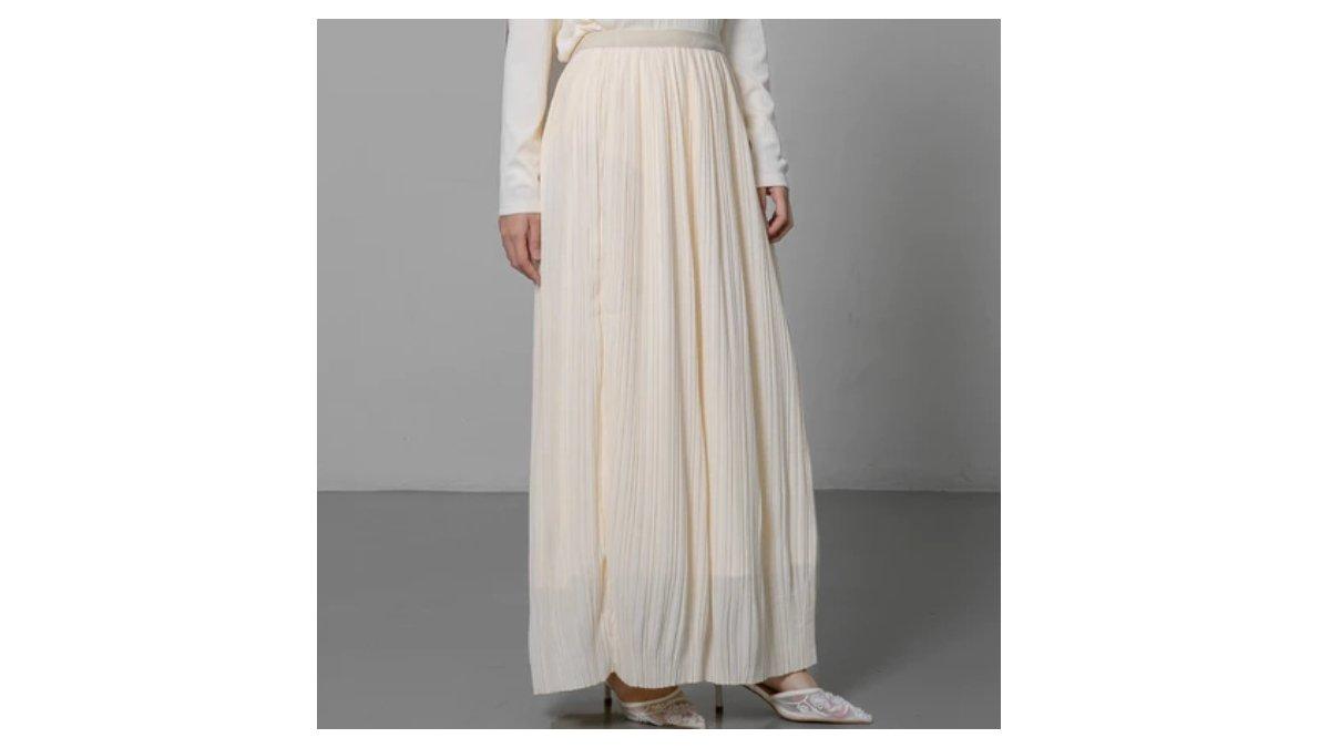 Ilustrasi rekomendasi raya colloction This Is April EID Dalia Skirt Maxi