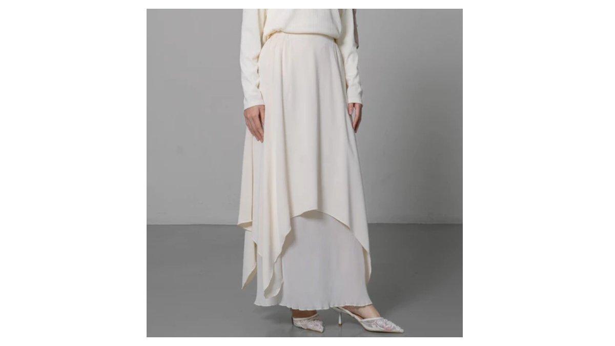 Ilustrasi rekomendasi raya collection This Is April EID Atelier Skirt Maxi 