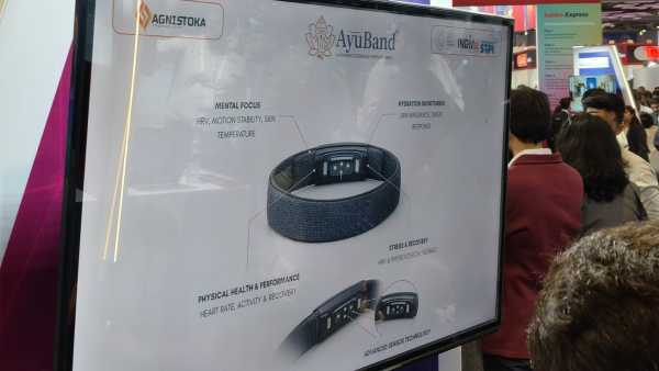 The AyuBand by Agnistoka. (Image Credit: Aditya Madanapalle/News9). 