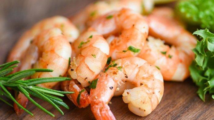 ilustrasi udang, seafood yang sebaiknya dibatasi penderita kolesterol tinggi
