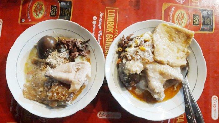 Penampakan Gudeg Mbak Yus di Jalan RA Kartini No 12, Kelurahan Timuran, Kecamatan Banjarsari, Kota Solo, Jumat (26/3/2021).