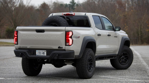2026 Chevy Colorado ZR2 Bison rear view