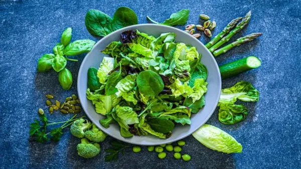 green leafy vegetables prevent anemia