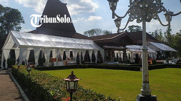 Penampakan Gedung Wanita Sasana Krida Kusuma pada hari Sabtu (22/6/2024) pukul 09.30 WIB besok.