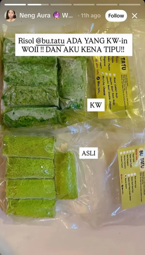 Beli Risol Bu Tatu Viral, Influencer Ini Malah Dapat Versi KW!