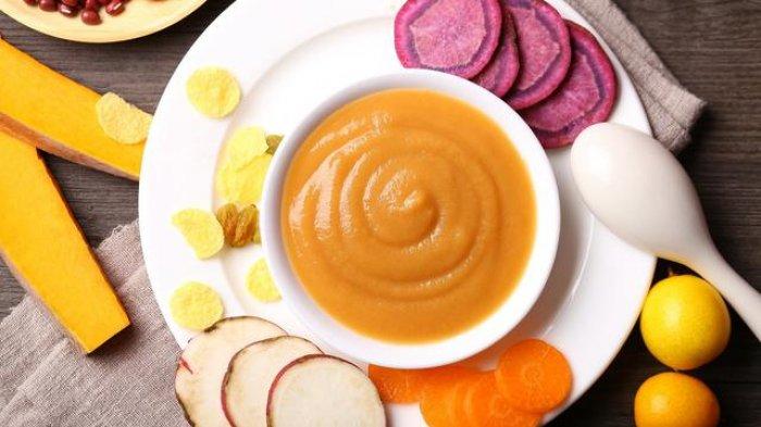 ilustrasi MPASI, berikut ini rekomendasi santan untuk MPASI