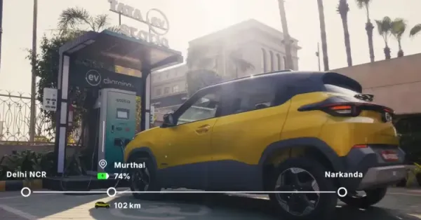 tata punch ev facelift charging tata punch ev facelift charging