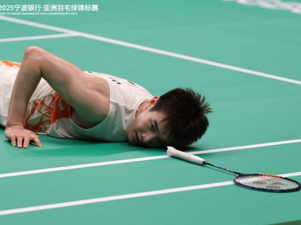 Tunggal putra China, Li Shi Feng, tumbang di babak pertama German Open 2026.