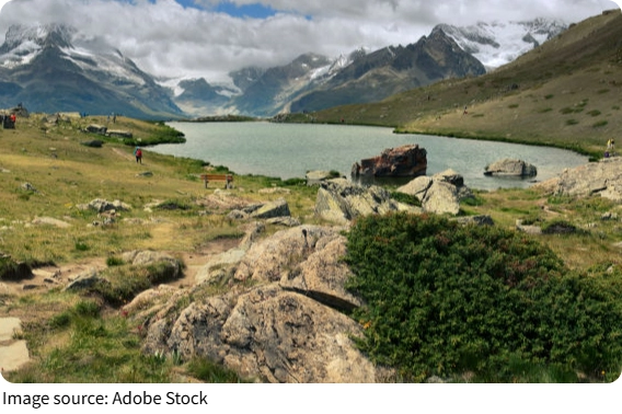 Stellisee Swiss Alps Gem