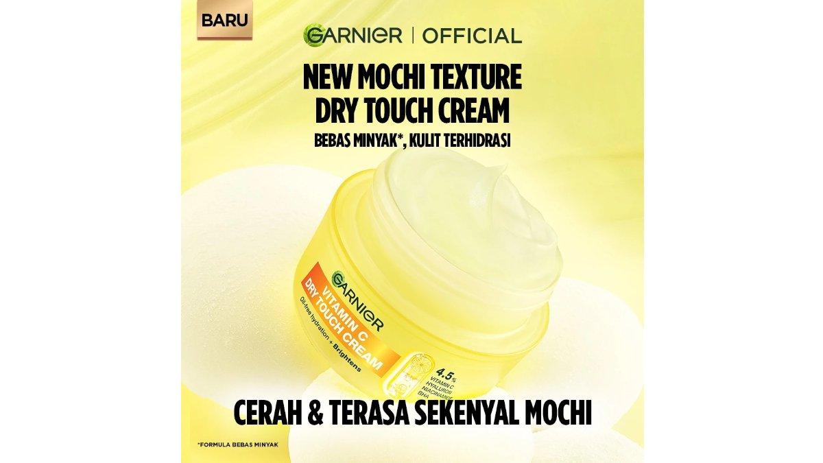 GARNIER Vitamin C Mochi Dry Touch Cream Moisturizer