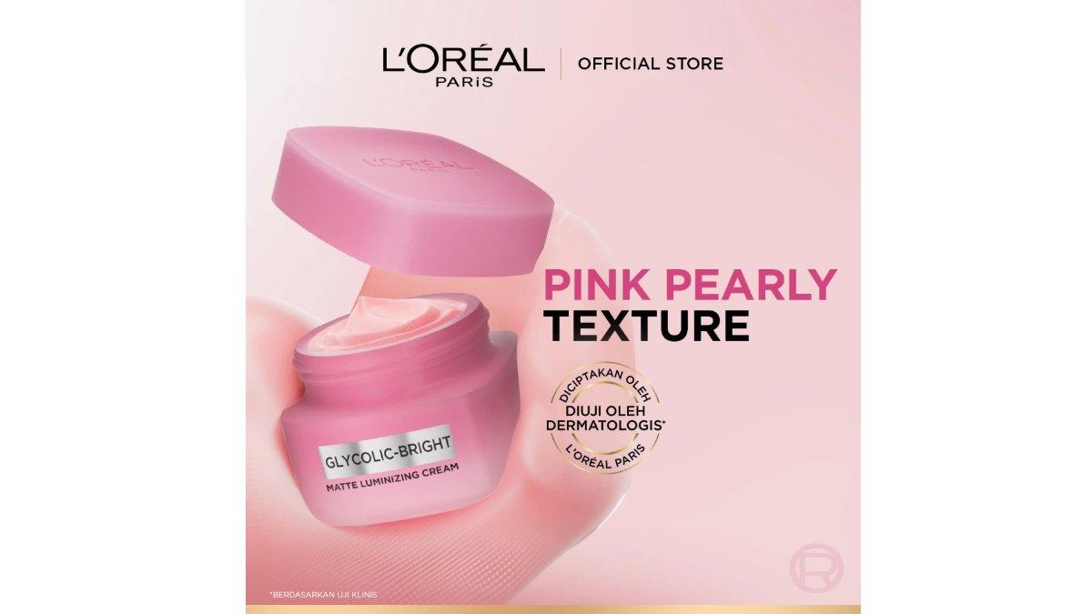 LOreal Paris Glycolic Bright Matte Luminizing Cream