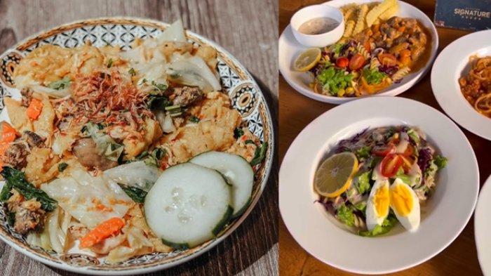 KULINER BOYOLALI - Menu di Kedai Matmoen, Boyolali, Jawa Tengah. Tempat makan ini masuk rekomendasi kuliner malam di Boyolali.