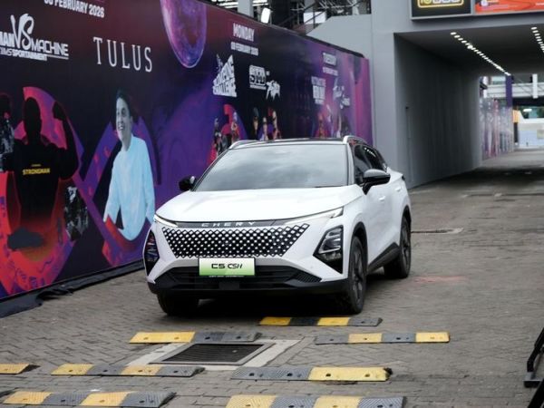 Chery C5 CSH saat test drive di IIMS 2026