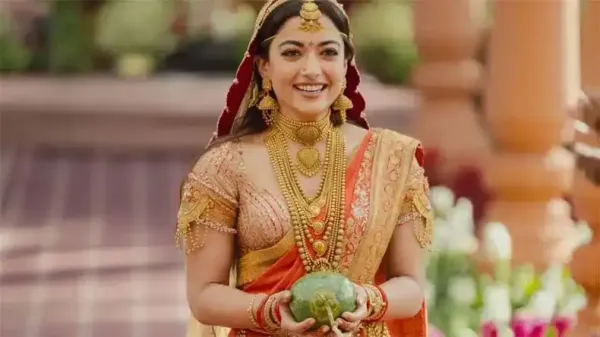 Jewelery created a stir in Rashmika and Vijay's wedding