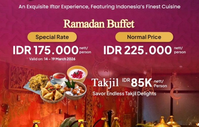 Grand Kemang Jakarta menghadirkan penawaran spesial iftar yang sayang untuk dilewatkan.