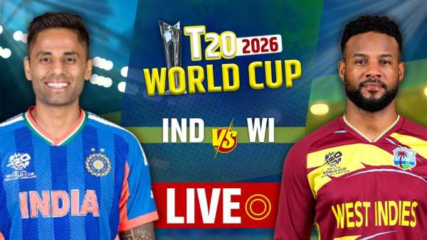 India vs West Indies Live Score, T20 World Cup 2026: India made it to the semi-finals, Samson won the match