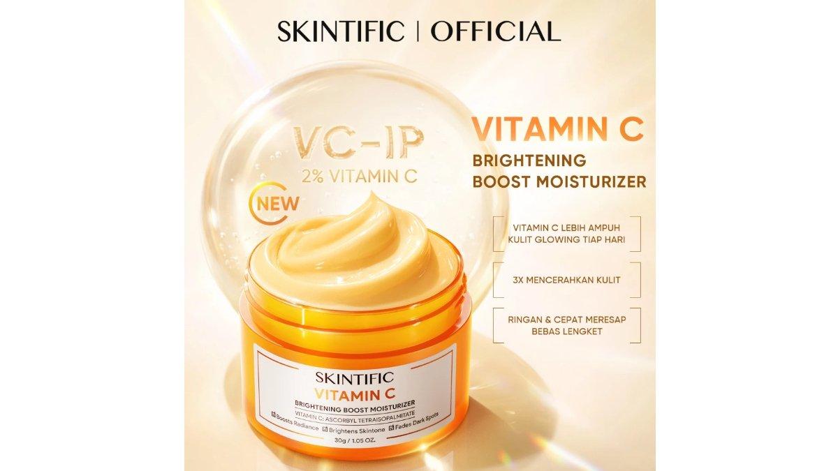 SKINTIFIC Vitamin C Brightening Boost Moisturizer