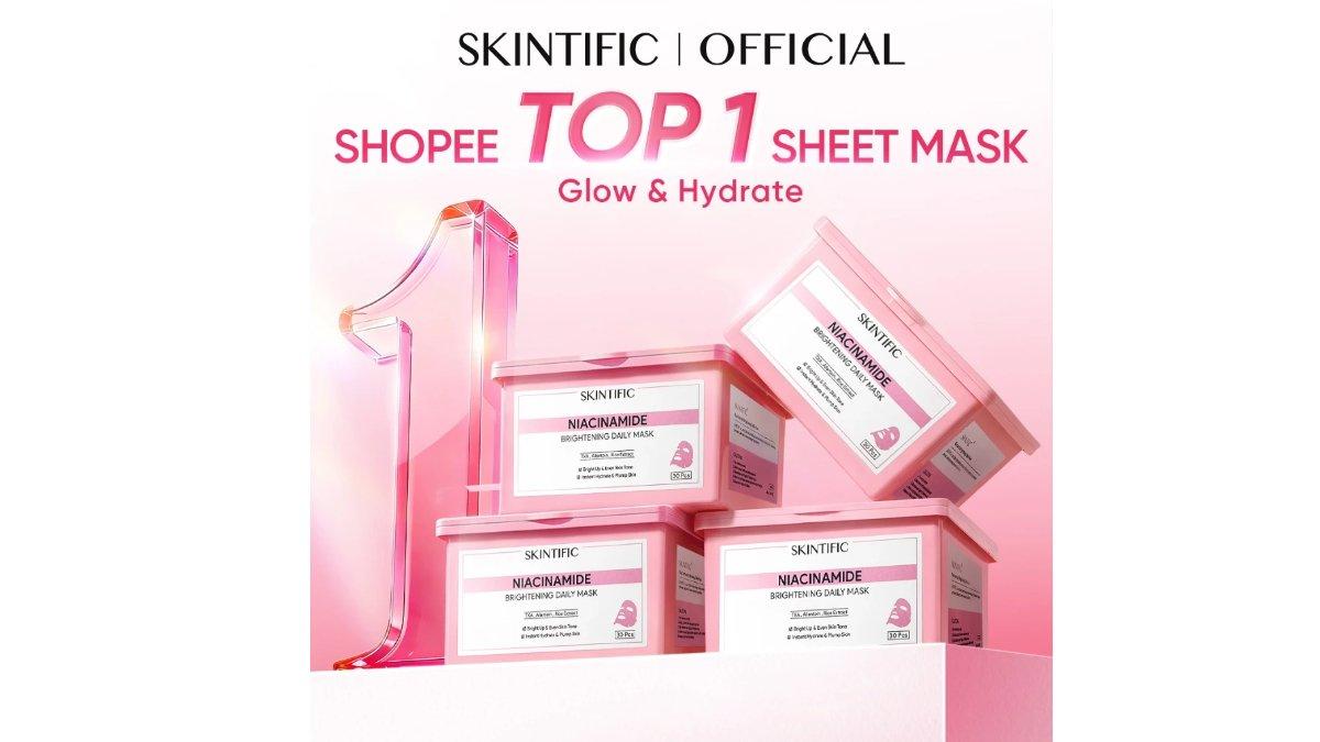SKINTIFlC Niacinamide Brightening Daily Mask