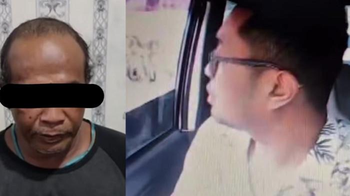 AKSI PEMUKULAN - Tangkapan layar video dasbor kamera (dascam) merekam momen pengendara mobil dipukul seorang petugas swadaya pembantu pengaturan lalu lintas jalan atau 'Pak Ogah' tepat pada ruas putar balik (U-Turn) depan toko roti kawasan Jalan Banyu Urip, Kupang Krajan, Sawahan, Surabaya, Jawa Timur. Video viral di media sosial Instagram pada Rabu (4/3/2026). Pelaku pak ogah adalah HN, telah ditangkap Anggota Polsek Sawahan, dan sempat dipertemukan dengan korban CN