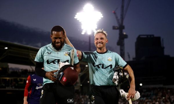 Surrey crossed 250+ score three times