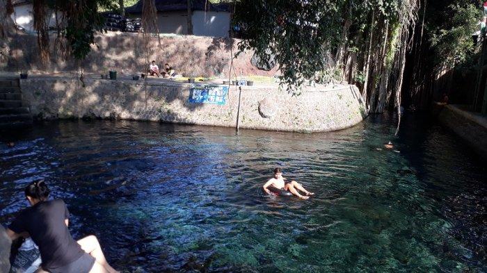 Wisata umbul Kapilaler di Klaten, Selasa (27/8/2019)