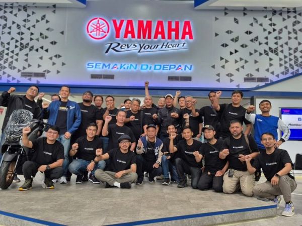 Peserta kegiatan ini terdiri dari konsumen pengguna motor Yamaha, media, blogger hingga vlogger otomotif.