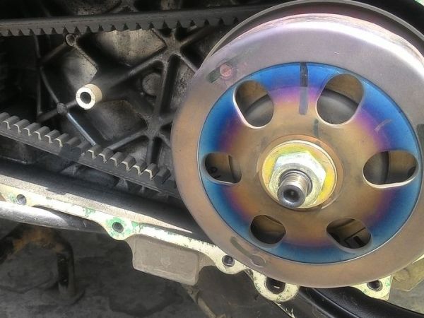 Ilustrasi CVT motor matic