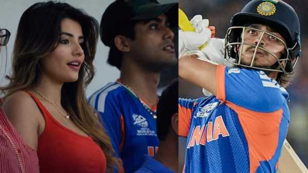 T20 World Cup 2026 Final: Ishan Kishan created a stir in the final too, girlfriend Aditi Hundia could not sit on the seat!