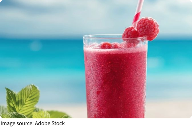 Fresh Raspberry Cooler