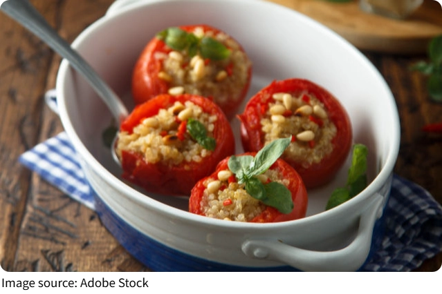 Basil-Stuffed Tomatoes