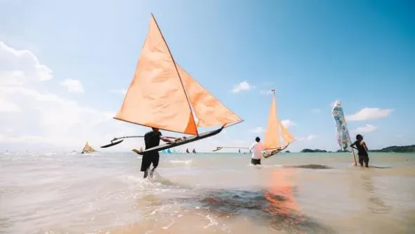 Perahu Jong, miniatur kapal layar dari Kepulauan Riau