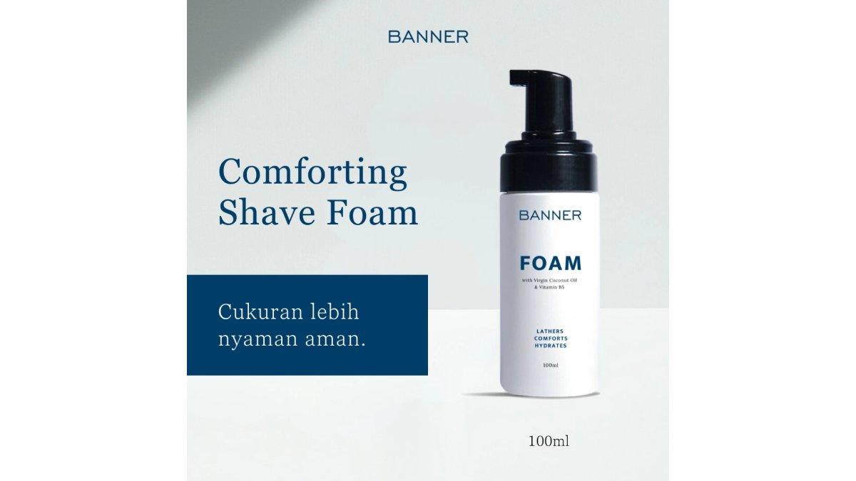 Banner Comforting Shave Foam