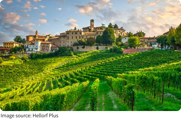 Pesona Keindahan Piemonte