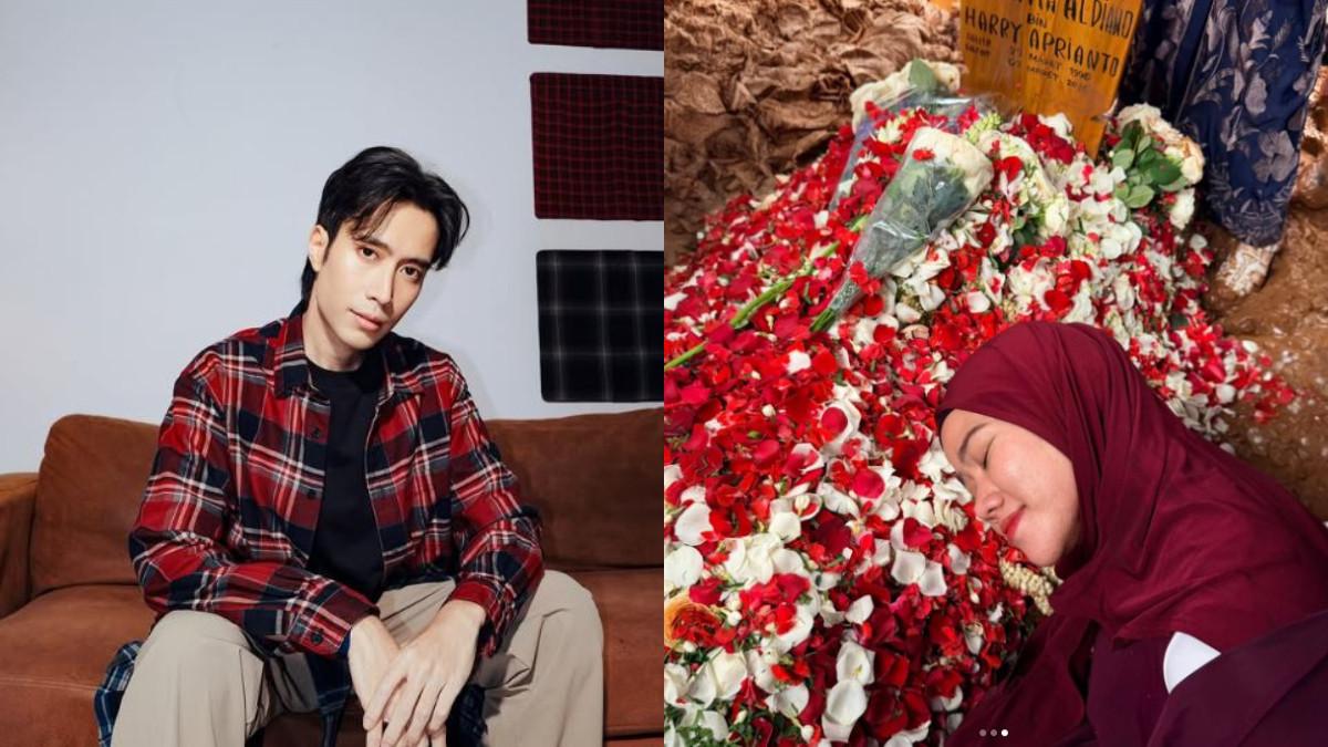 Salah satu perawat makam bernama Jamuri menjelaskan bahwa kondisi makam Vidi Aldiano memang sempat sedikit turun.