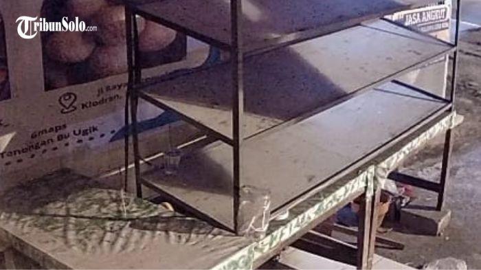 Lokasi kecelakaan tunggal motor di Desa Klodran, Kecamatan Colomadu