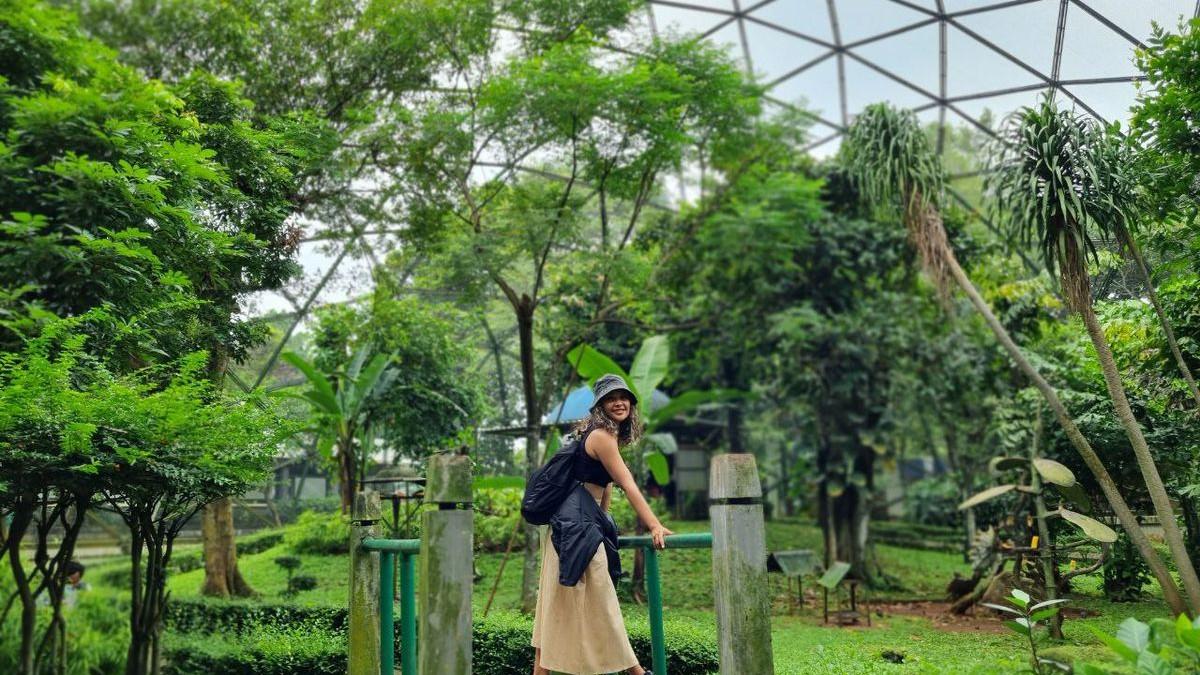 Spot foto di Taman Burung Taman Mini Indonesia Indah ( TMII) Jakarta