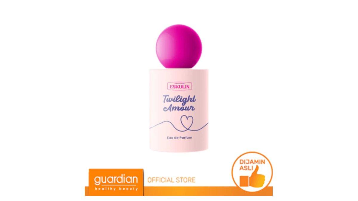 Ilustrasi packaging Eskulin Eau De Parfum Twilight Amour 30ml
