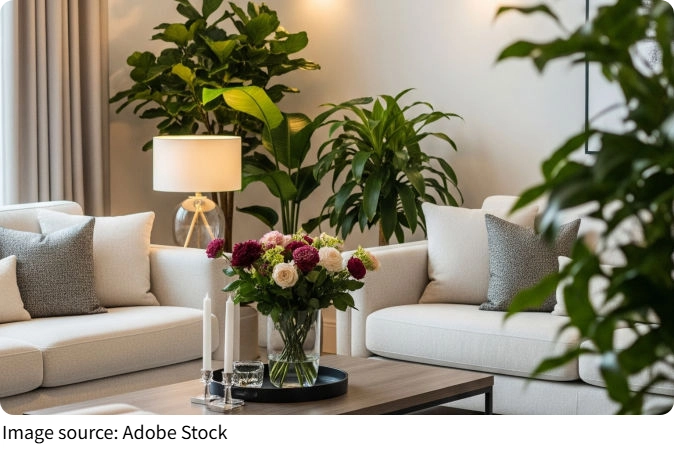 Indoor Jungle Living Room