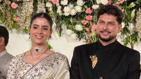 From CM Yogi to star players... there was a gathering of stars in Kuldeep Yadav's reception, Video