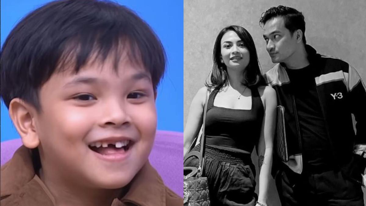 KABAR GALA SKY - Gala Sky telah tumbuh jadi bocah yang sehat nan menggemaskan. Ia pun selalu baca Al Fatihah setiap berziarah ke makam Vanessa Angel dan Bibi.