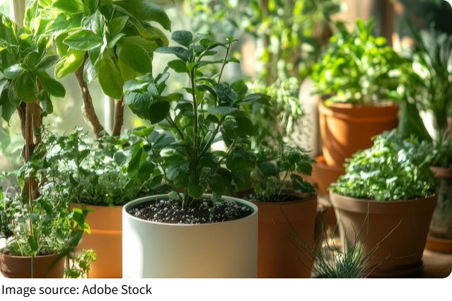 Vườn gia vị ngay trong bếp