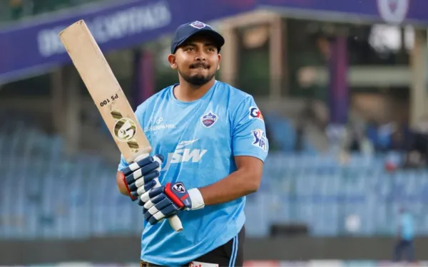 Prithvi Shaw Height & Weight