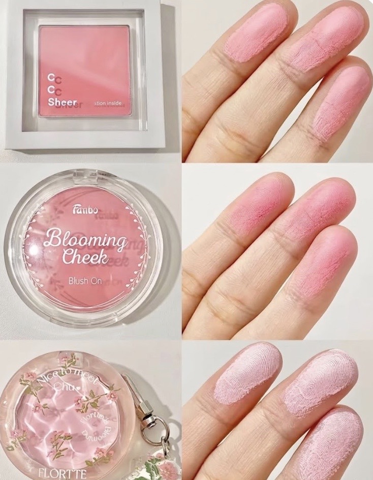 Blush roses parfaits